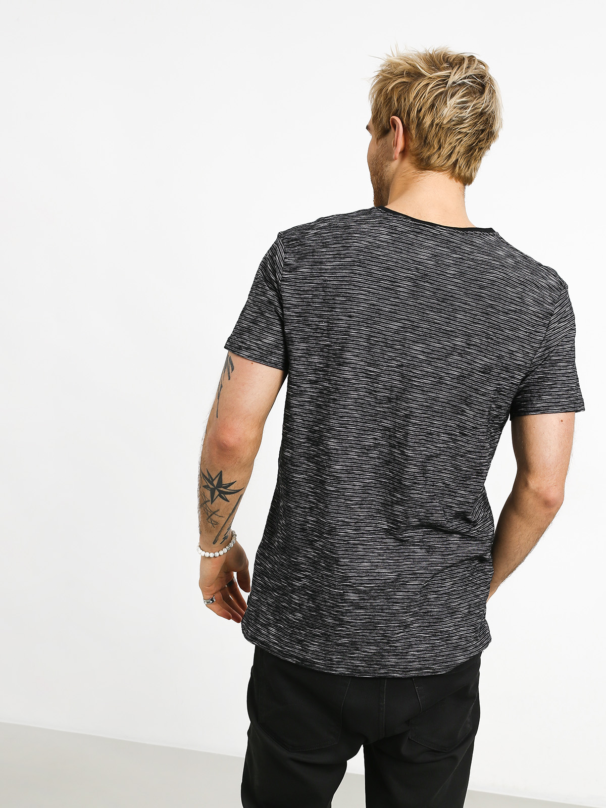 T-shirt Quiksilver Ken Tin (black kentin)