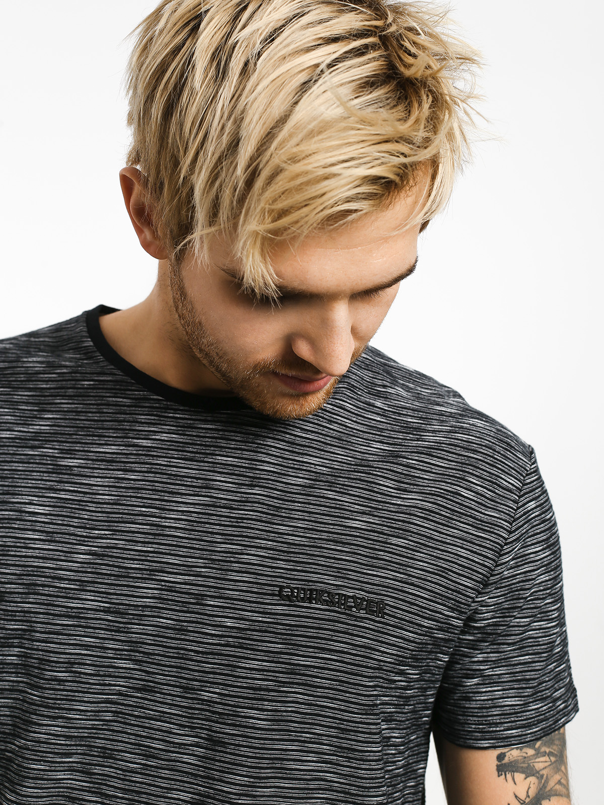 T-shirt Quiksilver Ken Tin (black kentin)