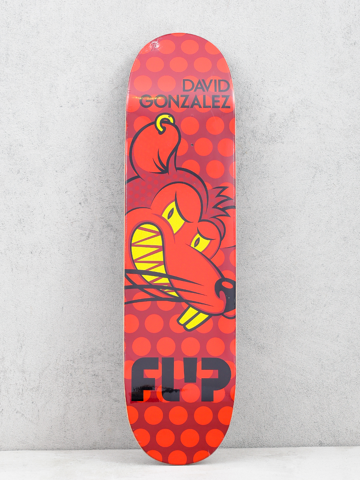 Deck Flip Gonzalez Popdots (red)