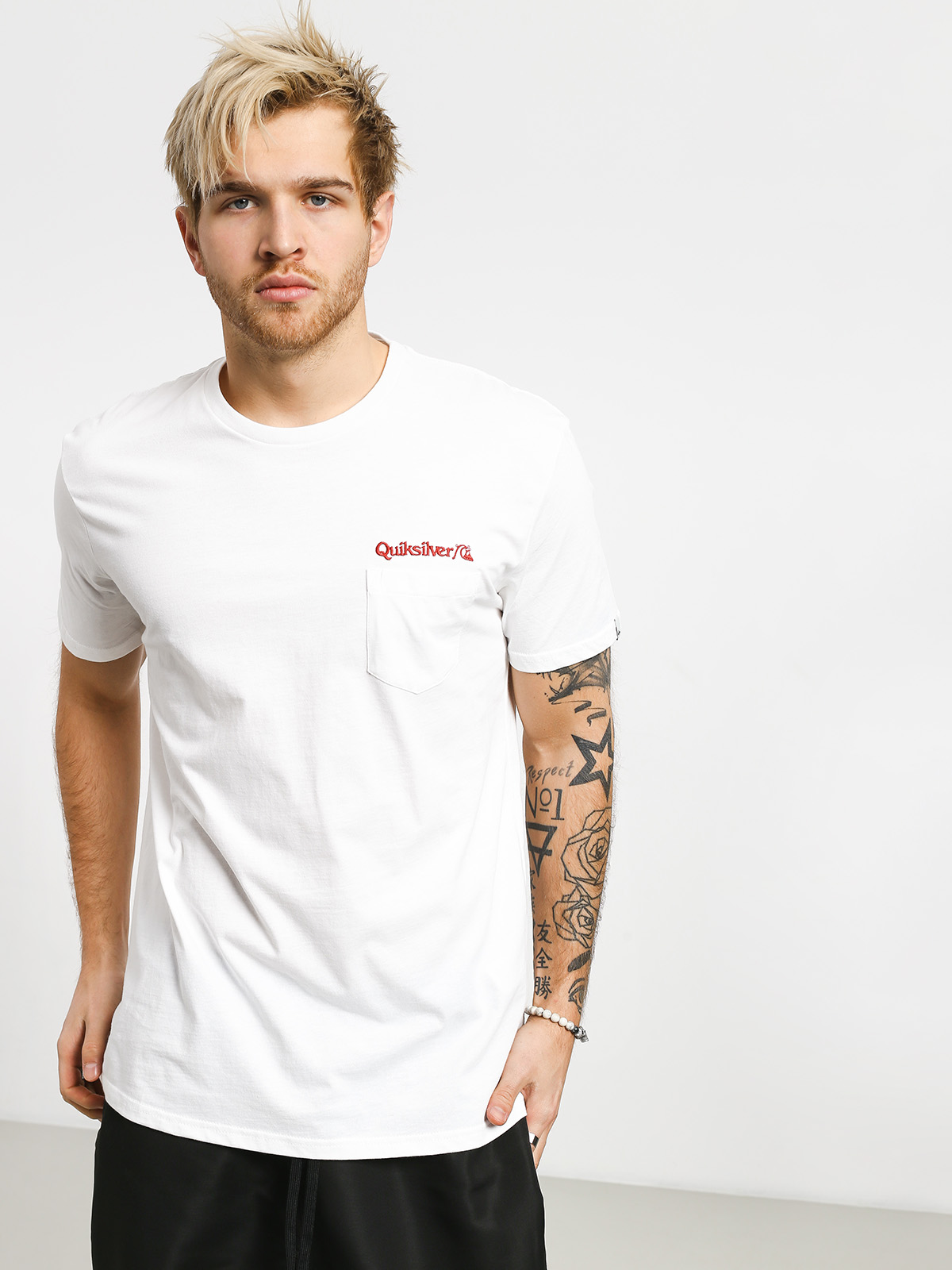 T-shirt Quiksilver Art Tickle (white)