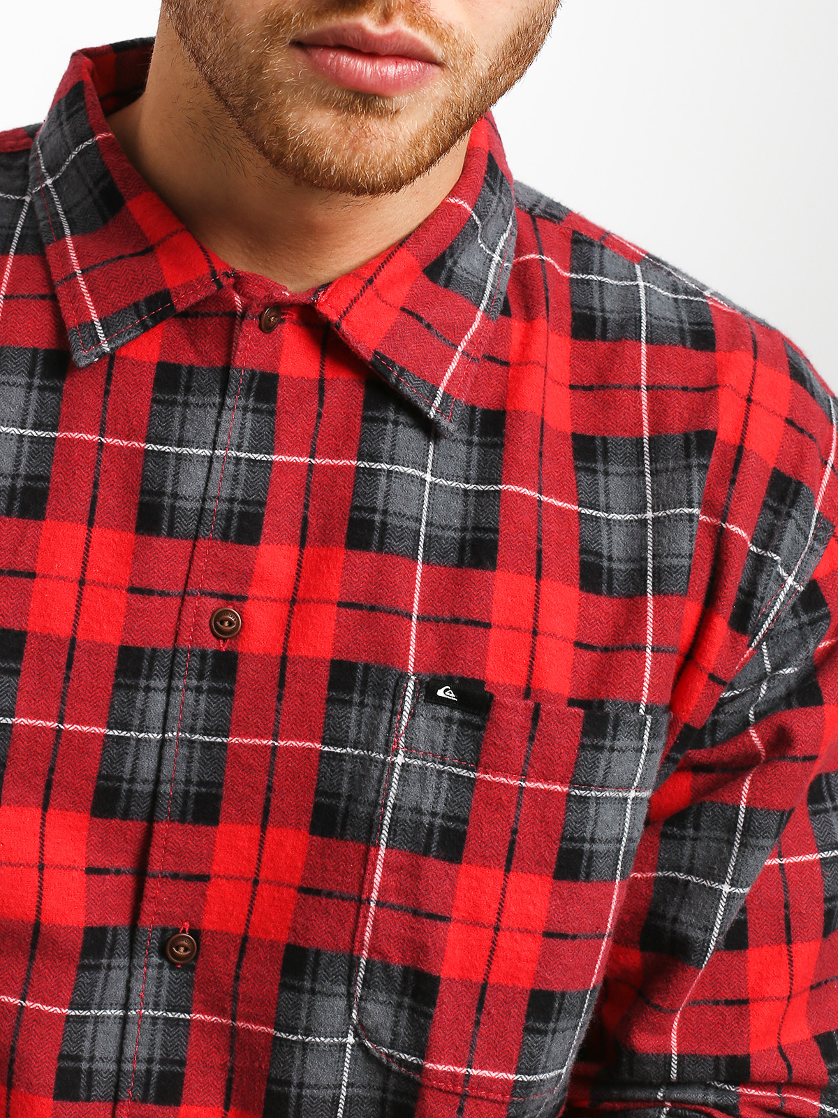 Koszula Quiksilver Storm Warning (high risk red storm warning)