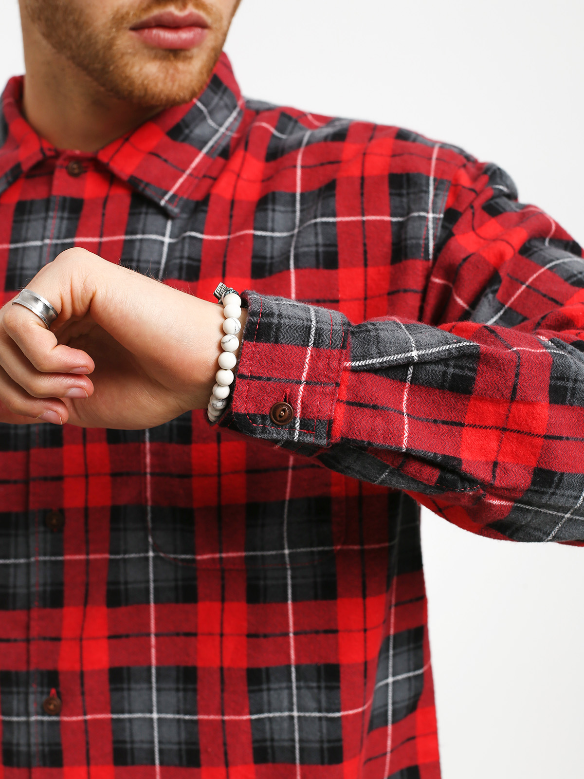 Koszula Quiksilver Storm Warning (high risk red storm warning)