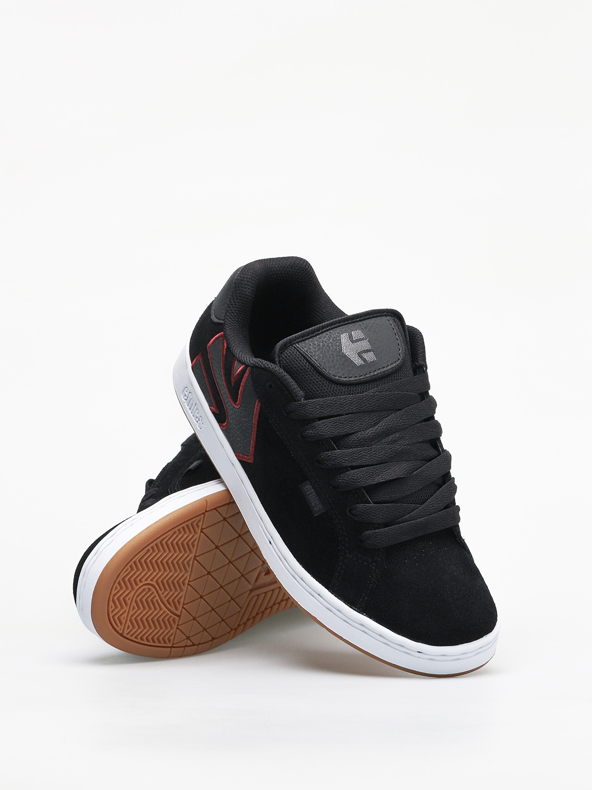 Buty Etnies Fader (black/white/burgundy)