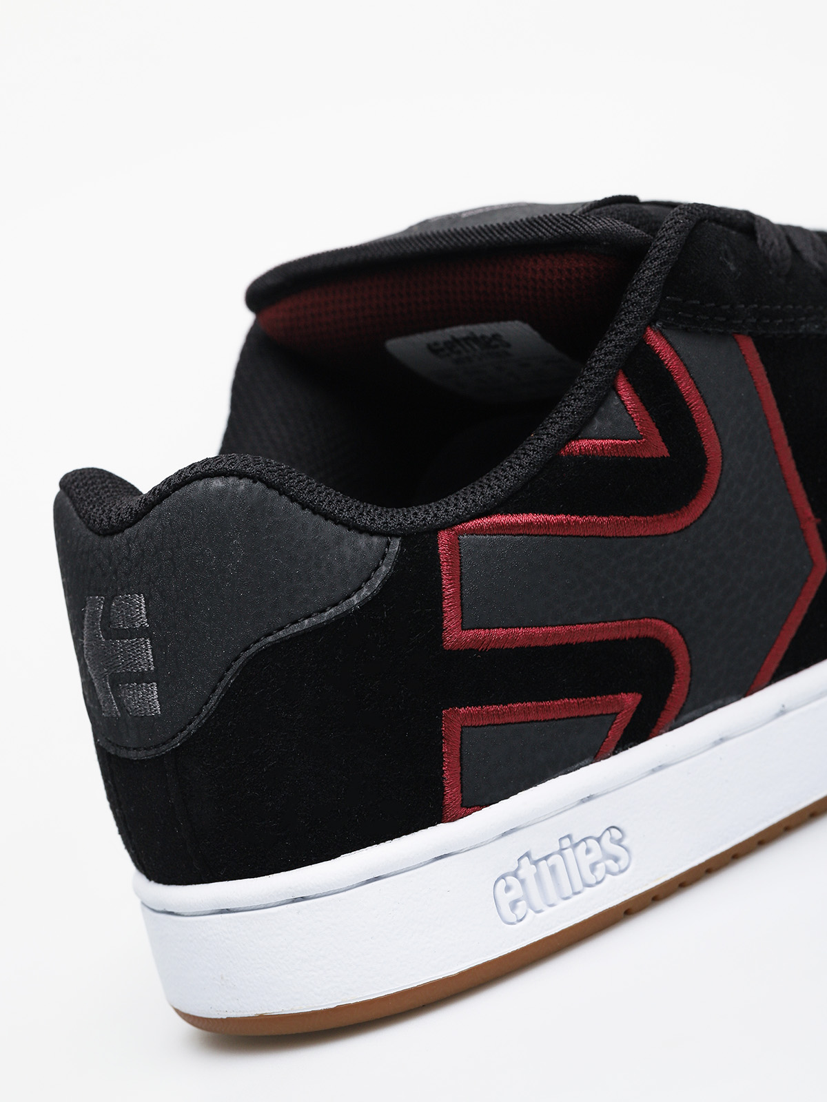 Buty Etnies Fader (black/white/burgundy)