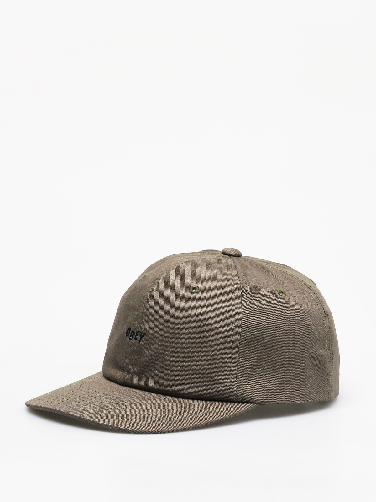 Czapka z daszkiem OBEY Cutty 6 Panel Snapback ZD (army)