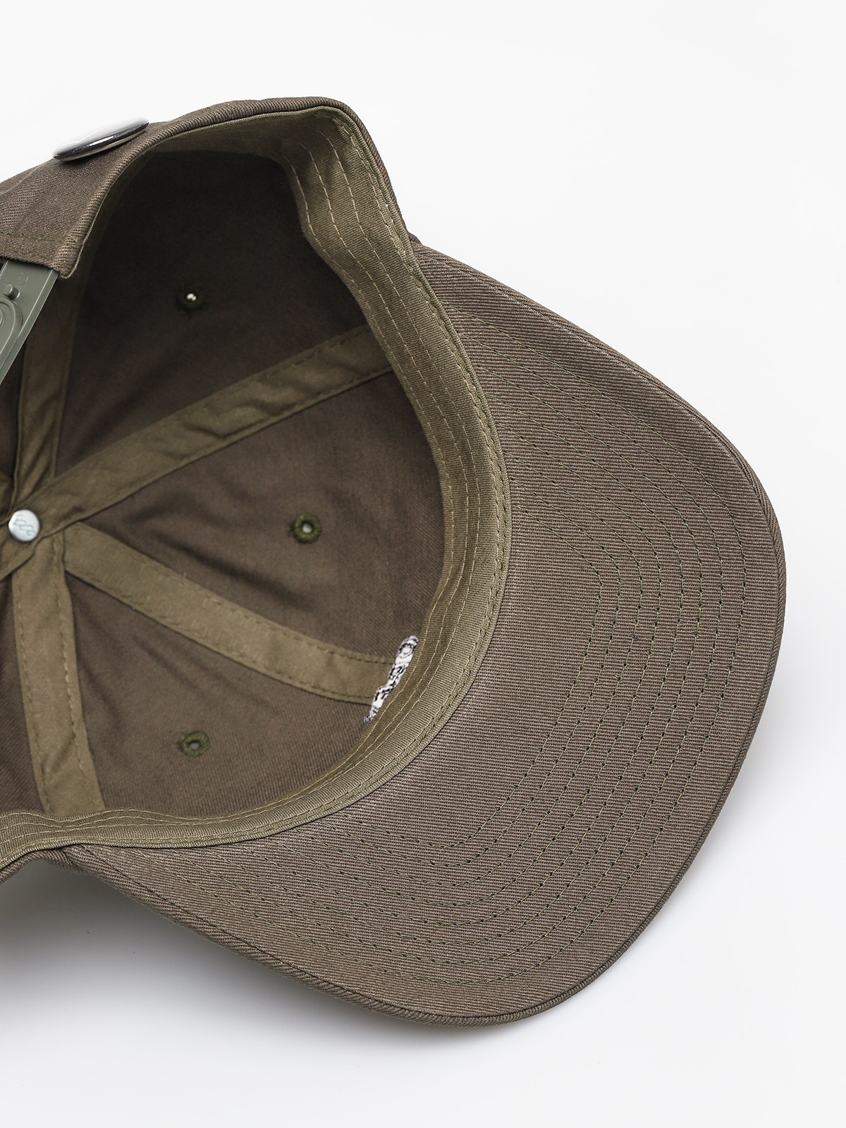 Czapka z daszkiem OBEY Cutty 6 Panel Snapback ZD (army)