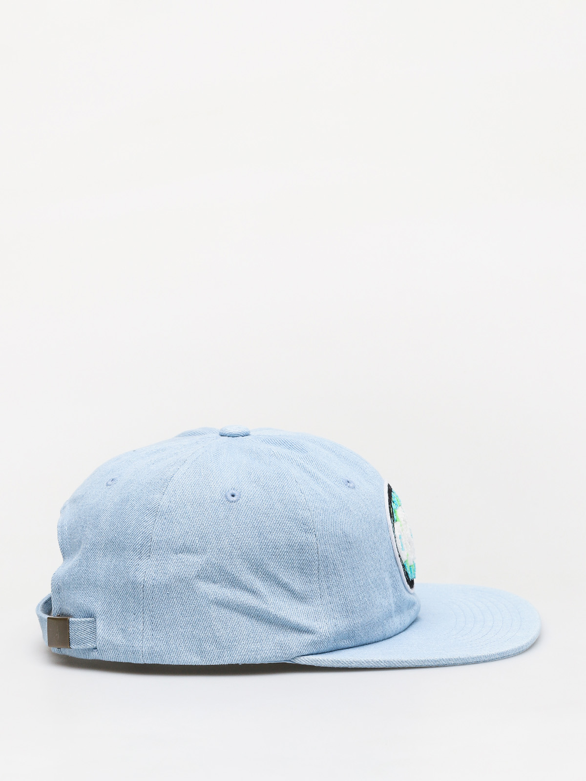 Czapka z daszkiem OBEY Deflated 6 Panel Strapback ZD (light denim)