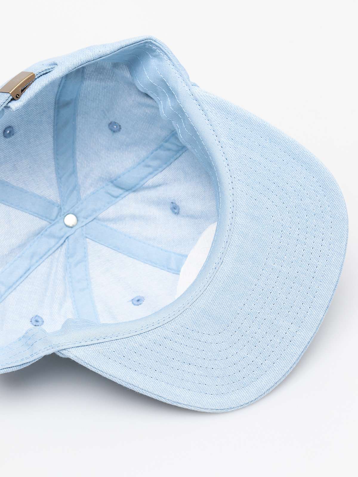 Czapka z daszkiem OBEY Deflated 6 Panel Strapback ZD (light denim)