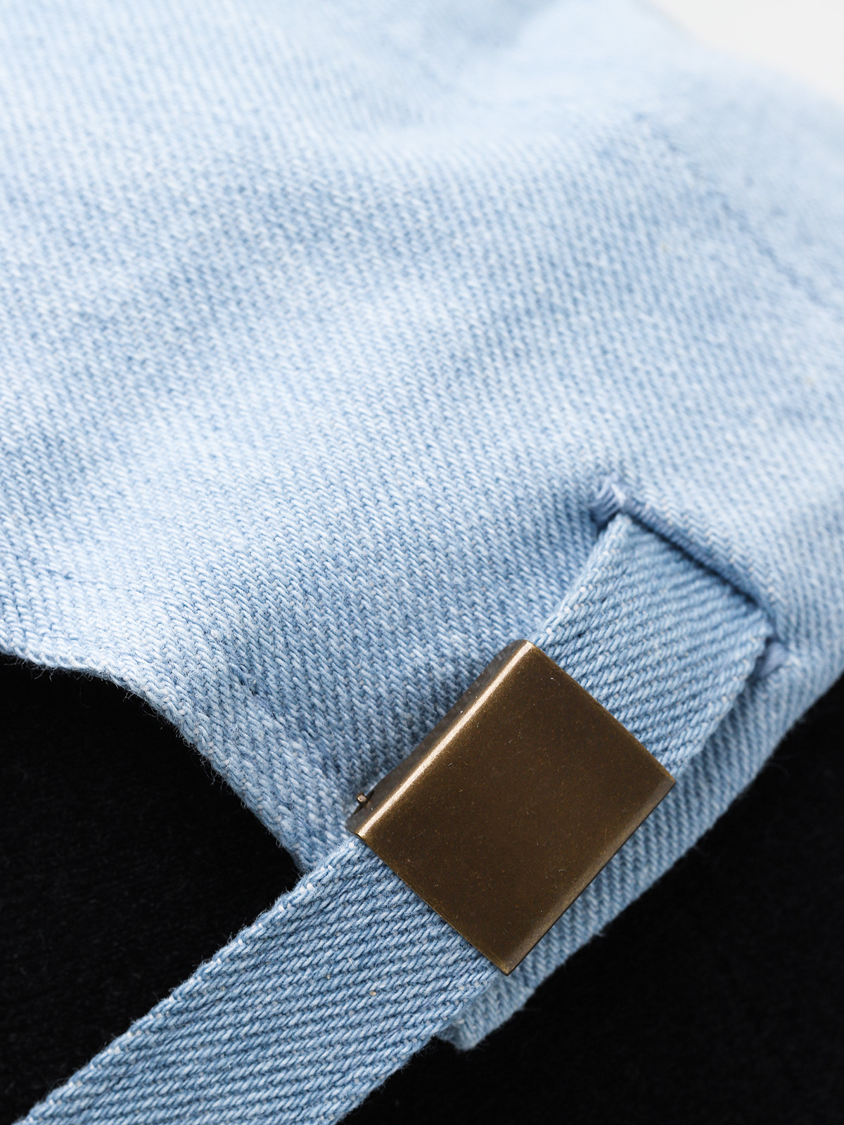 Czapka z daszkiem OBEY Deflated 6 Panel Strapback ZD (light denim)