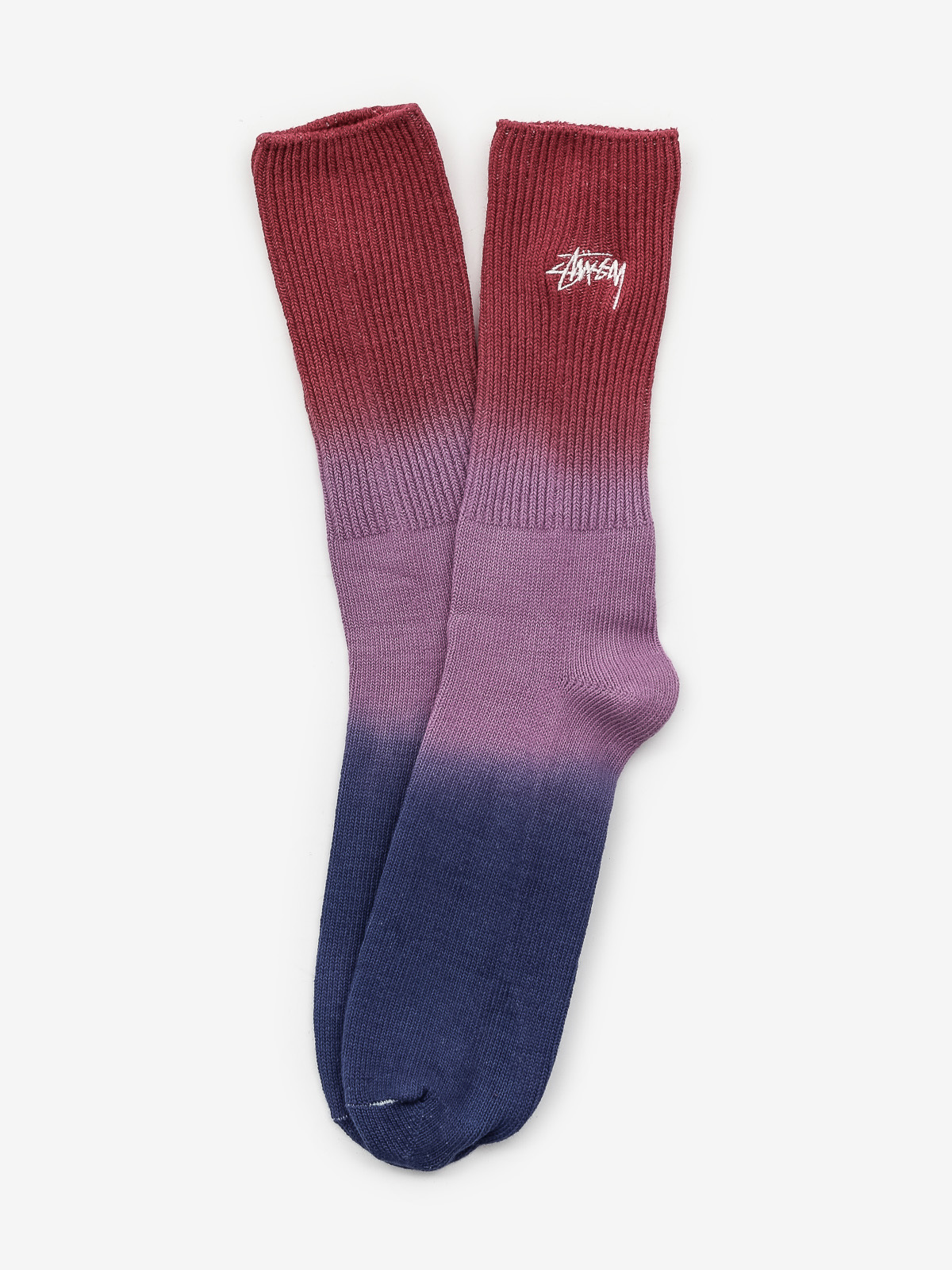 Skarpetki Stussy Dip Dye Marl (red)