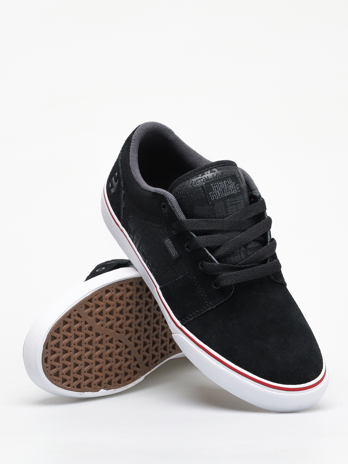 Buty Etnies Metal Mulisha Barge Ls (black/charcoal/red)