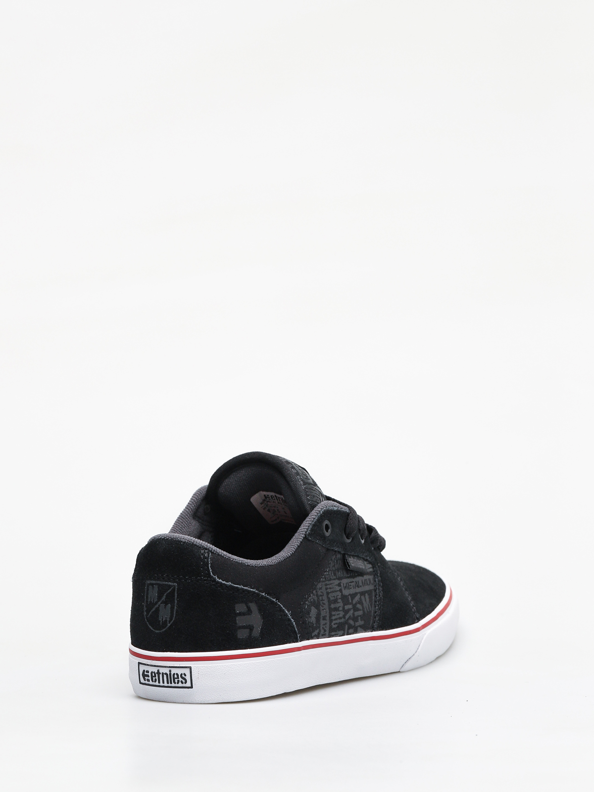 Buty Etnies Metal Mulisha Barge Ls (black/charcoal/red)