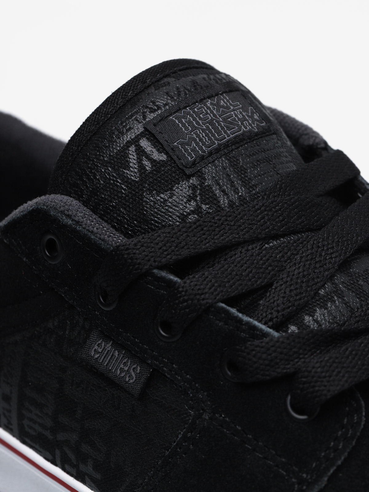 Buty Etnies Metal Mulisha Barge Ls (black/charcoal/red)