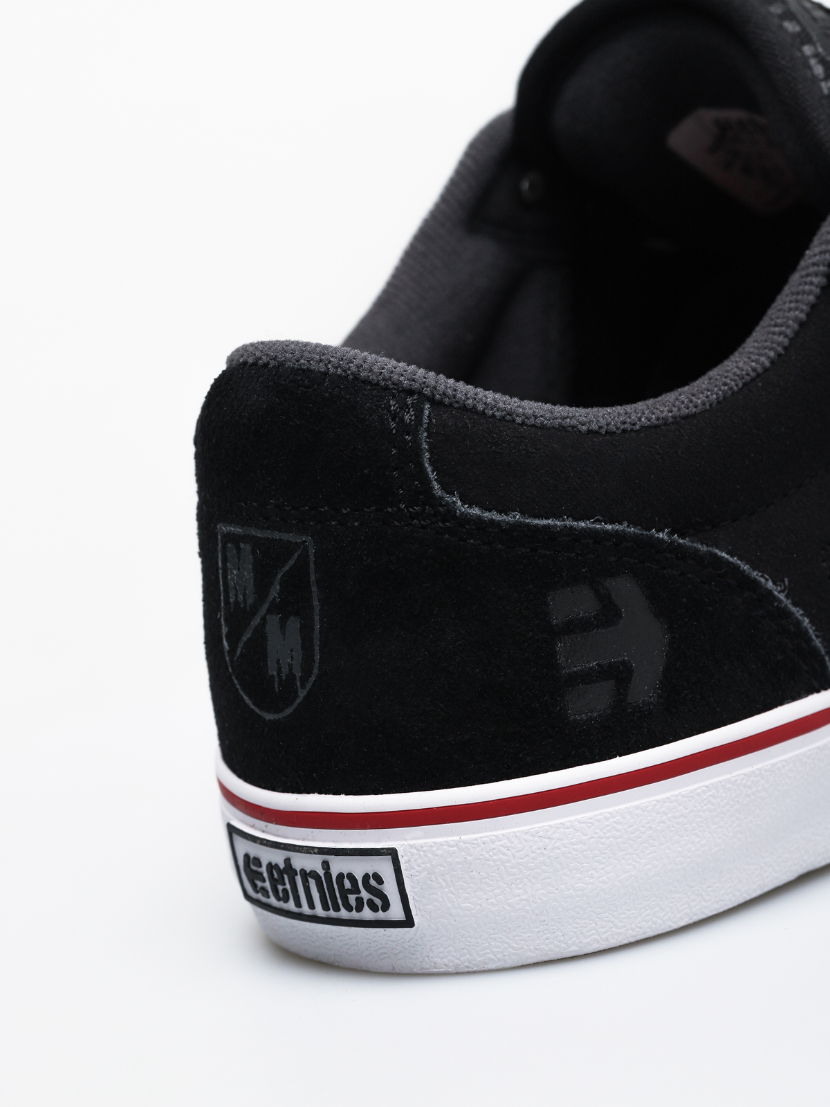 Buty Etnies Metal Mulisha Barge Ls (black/charcoal/red)