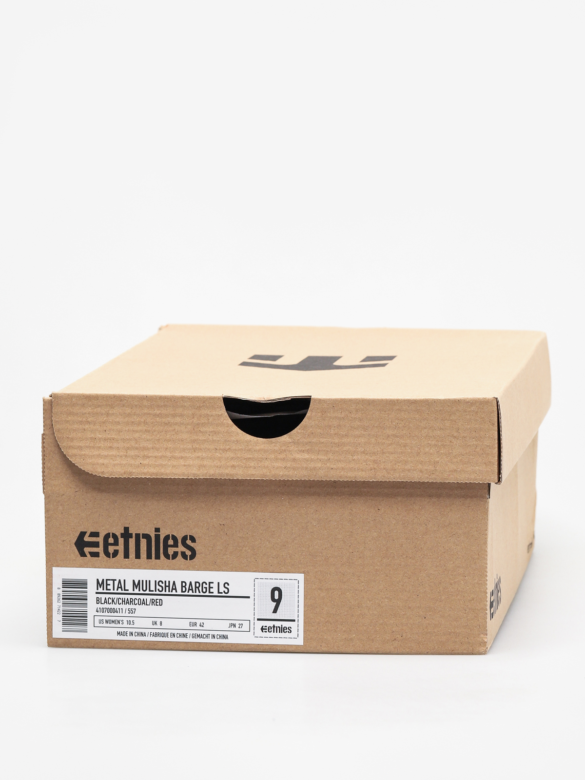 Buty Etnies Metal Mulisha Barge Ls (black/charcoal/red)