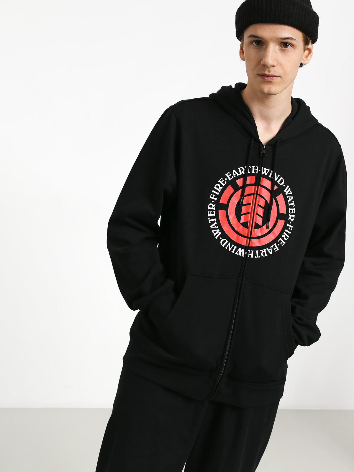 Bluza z kapturem Element Seal ZHD (flint black)