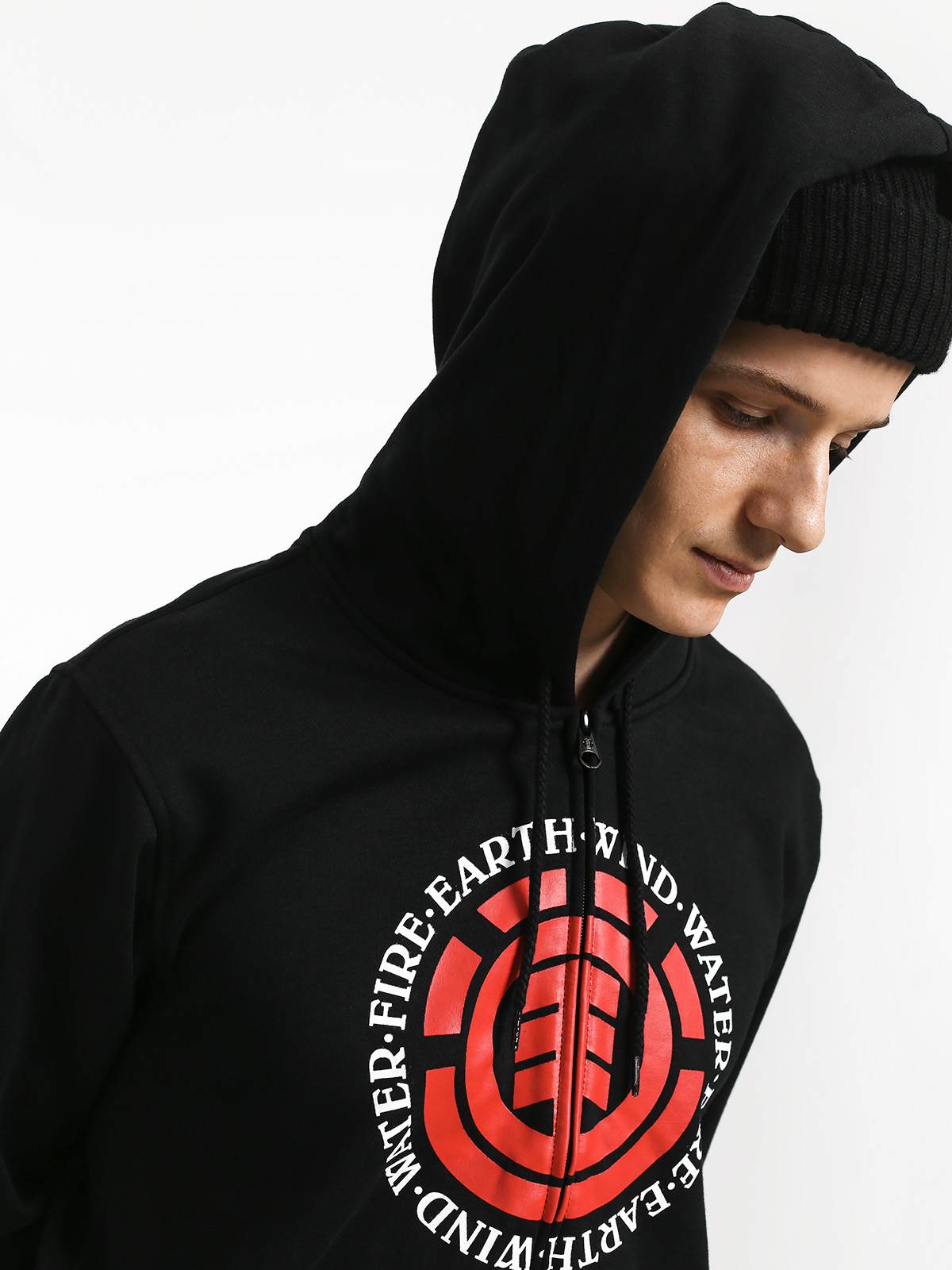 Bluza z kapturem Element Seal ZHD (flint black)