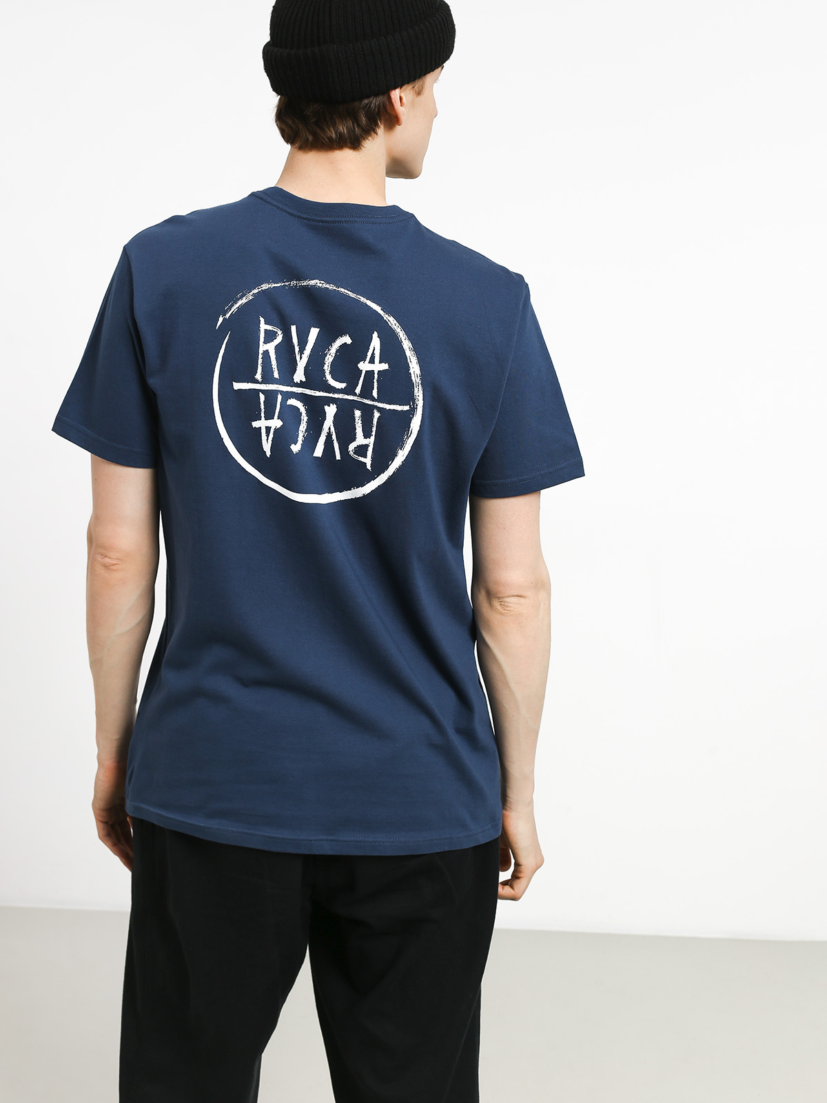 T-shirt RVCA Rvca Font (seattle blue)