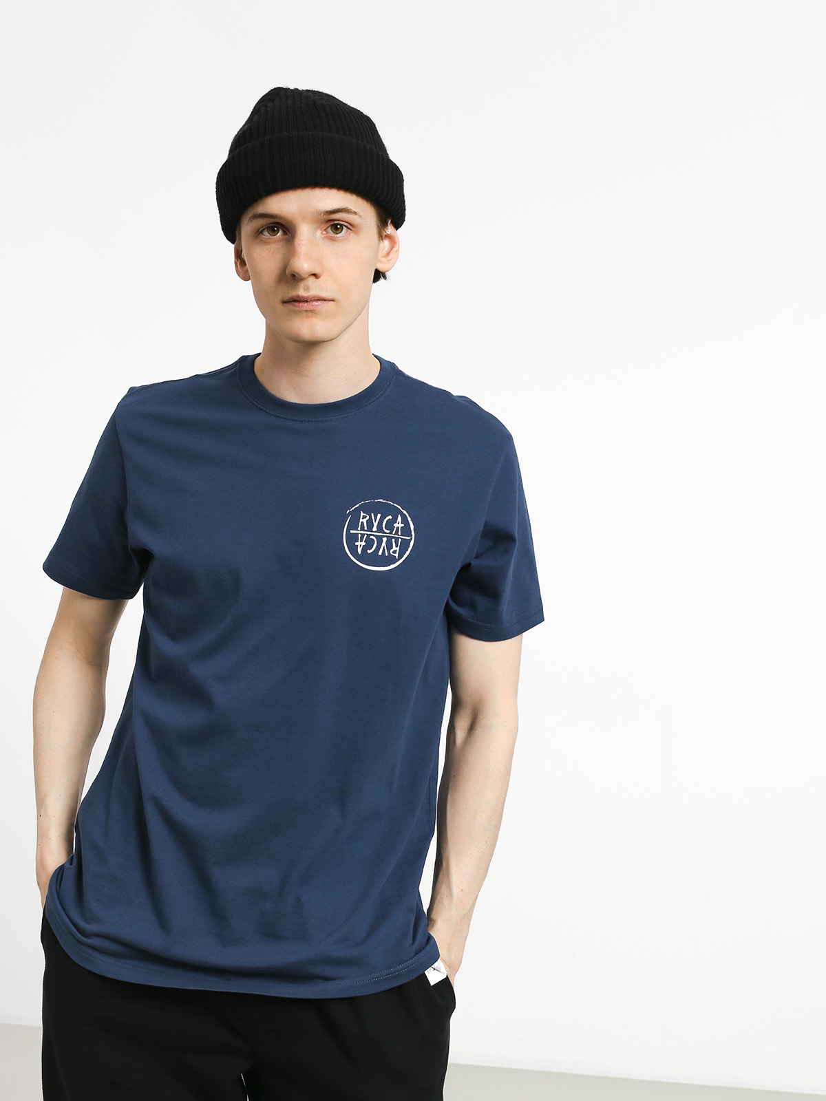 T-shirt RVCA Rvca Font (seattle blue)