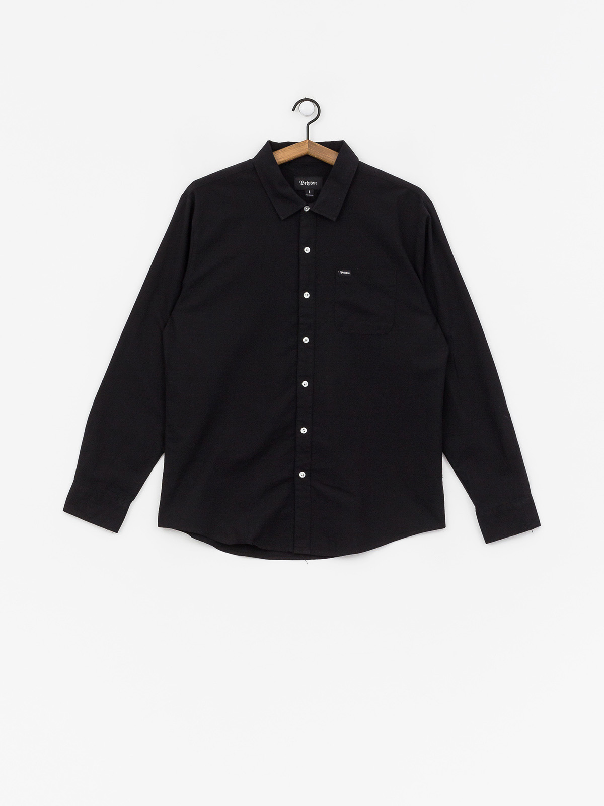 Koszula Brixton Charter Oxford Wvn (black)