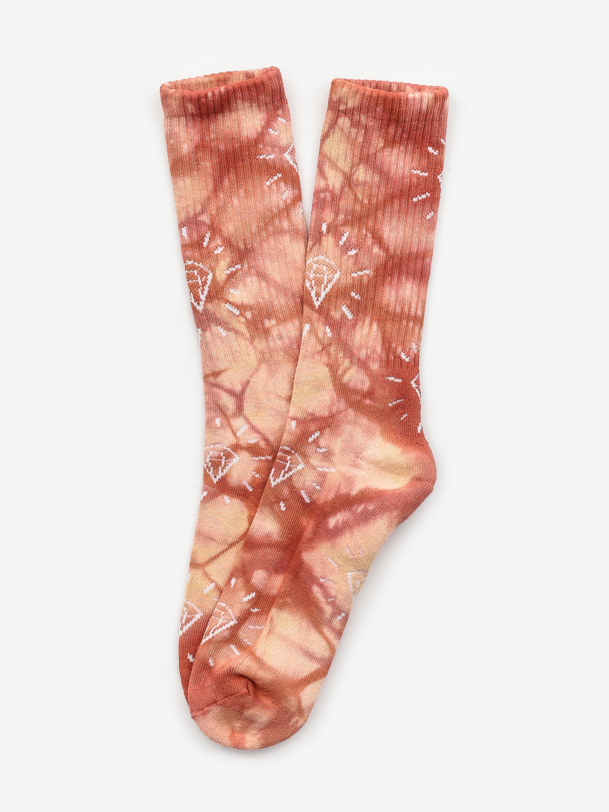Skarpetki Diamond Supply Co. Outshine Washed (coral)