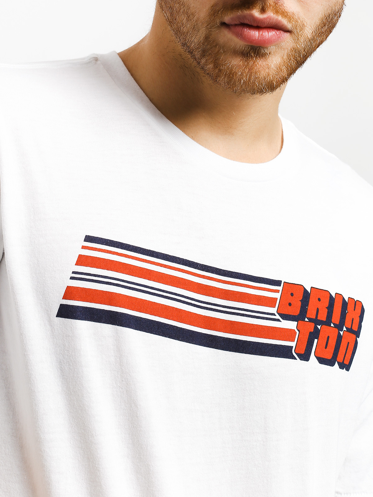 T-shirt Brixton Chiba Prt (white)
