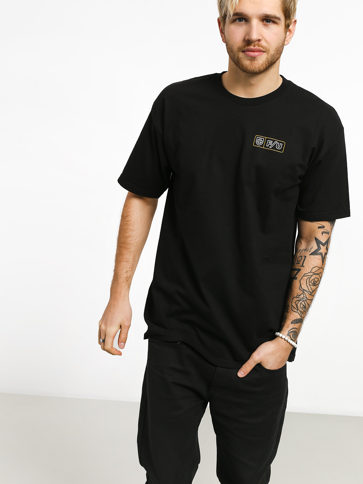 T-shirt Brixton Turnpike Stt (black)
