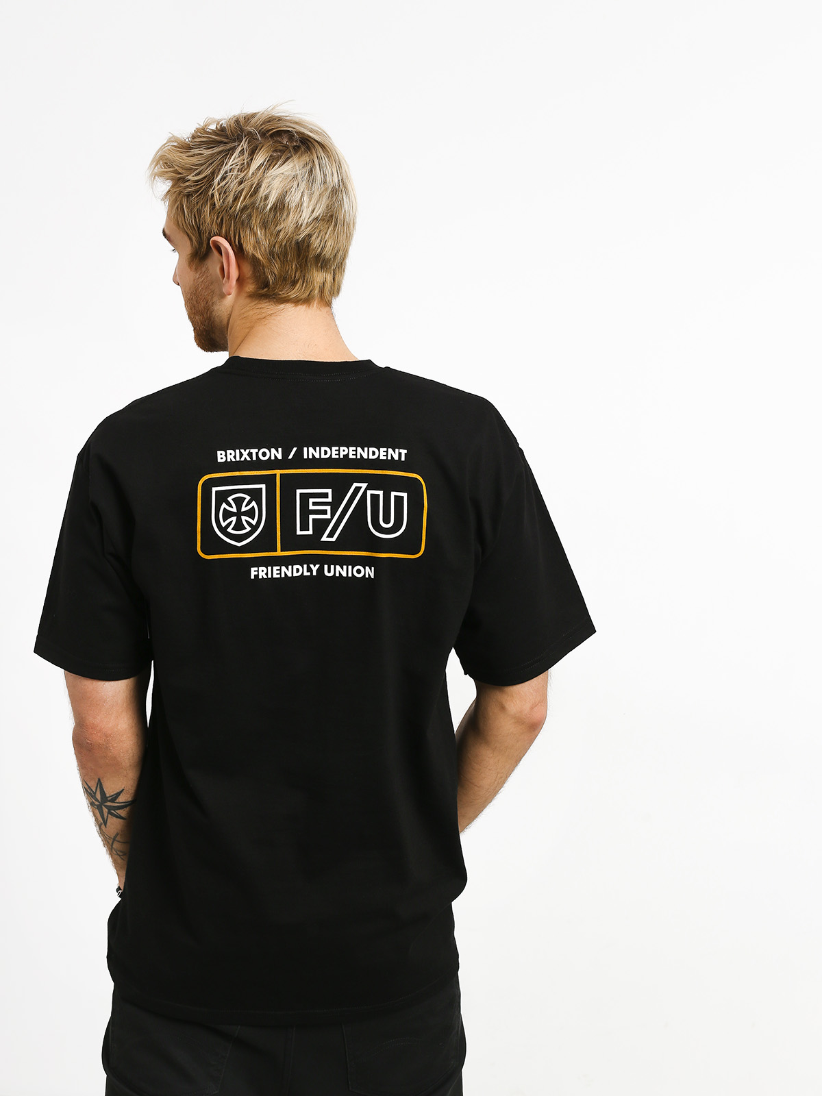 T-shirt Brixton Turnpike Stt (black)