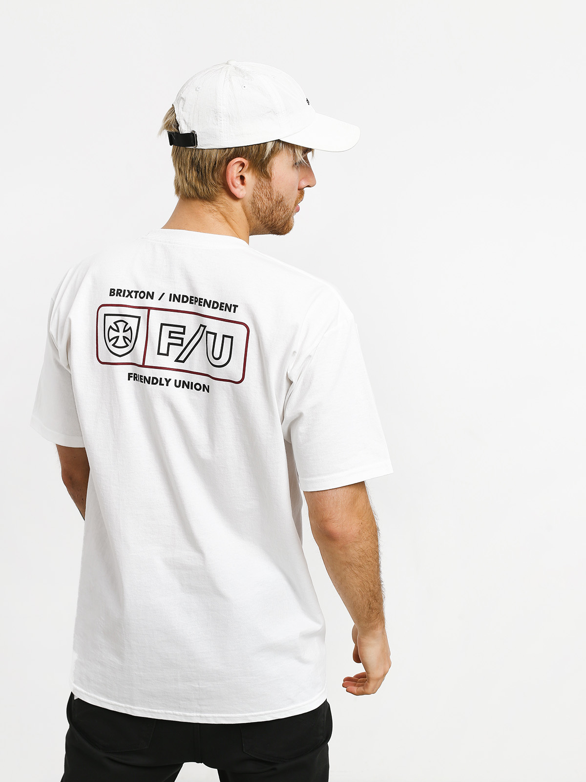 T-shirt Brixton Turnpike Stt (white)