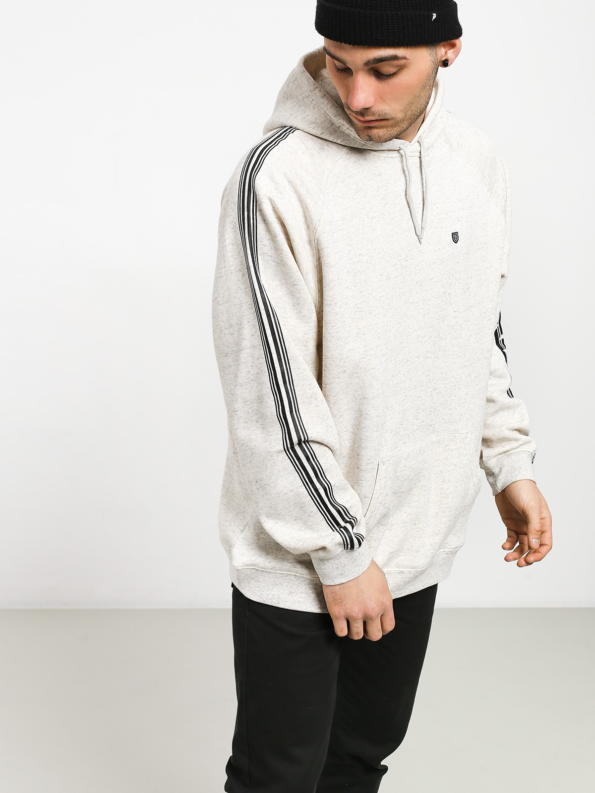 Bluza z kapturem Brixton Marathon HD (ash)