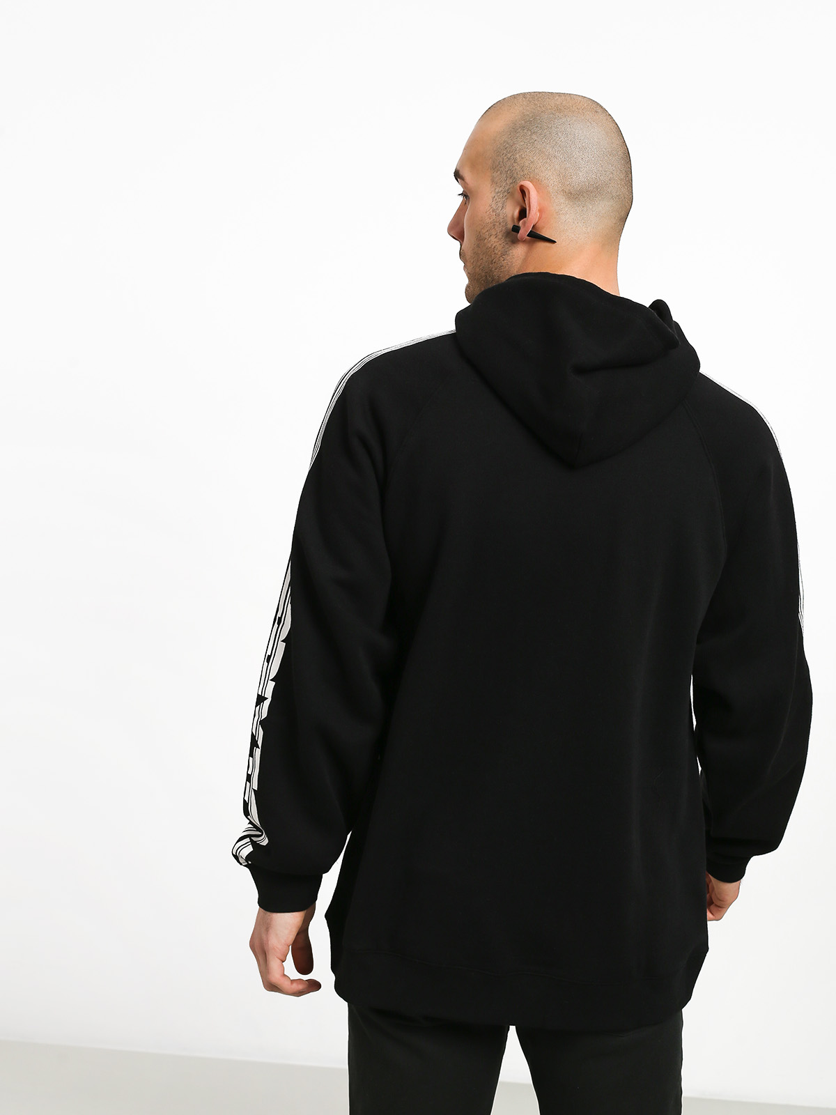 Bluza z kapturem Brixton Marathon HD (black)