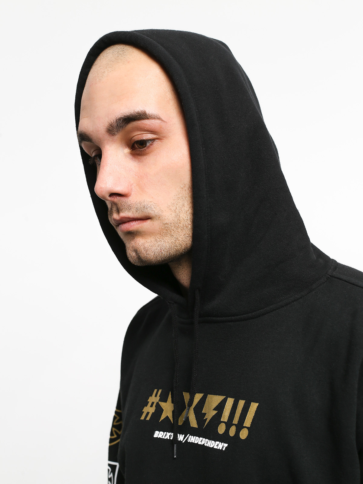 Bluza z kapturem Brixton Shine HD (black)