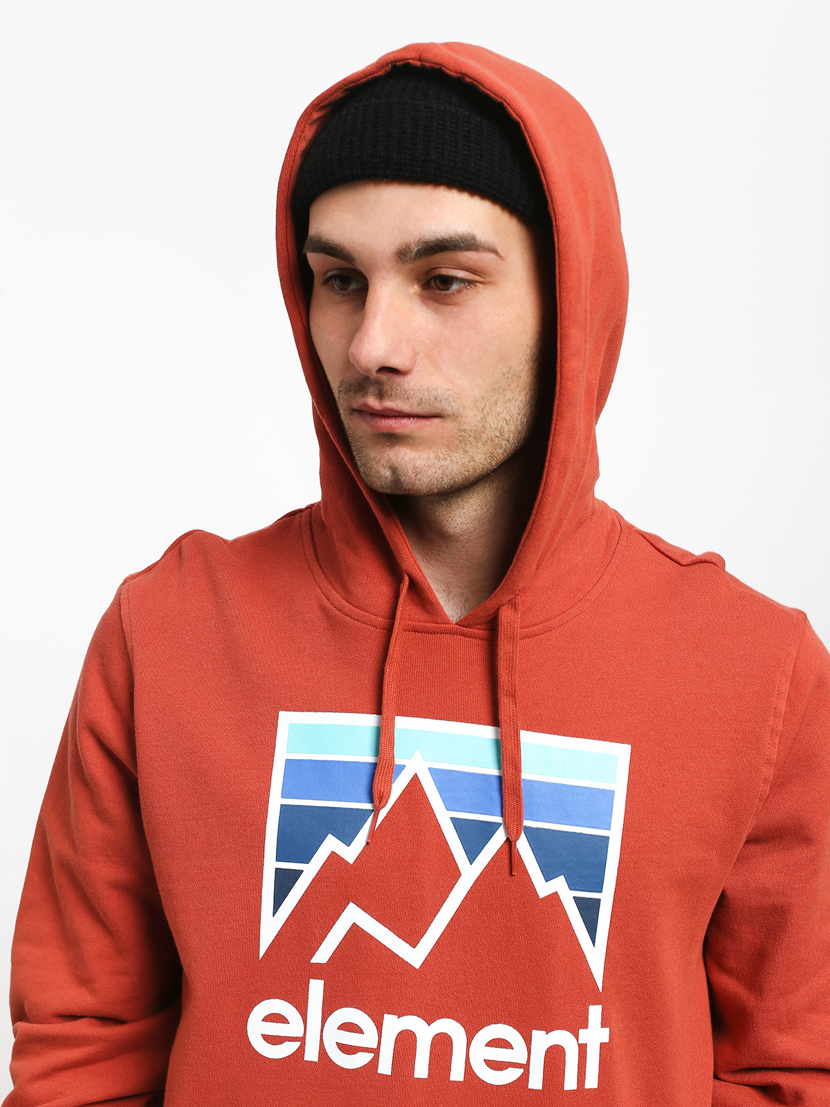 Bluza z kapturem Element Joint HD (etruscan red)