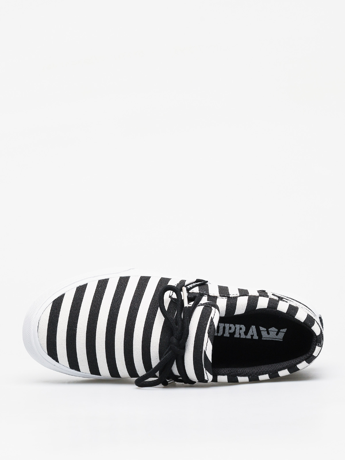 Buty Supra Cuba (black/white stripe)