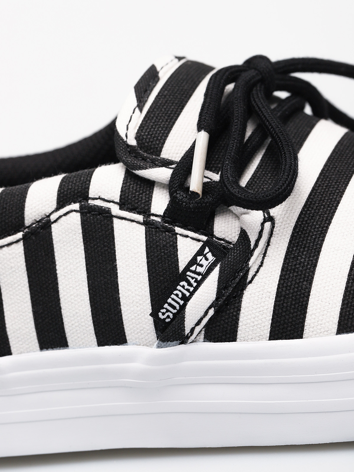 Buty Supra Cuba (black/white stripe)