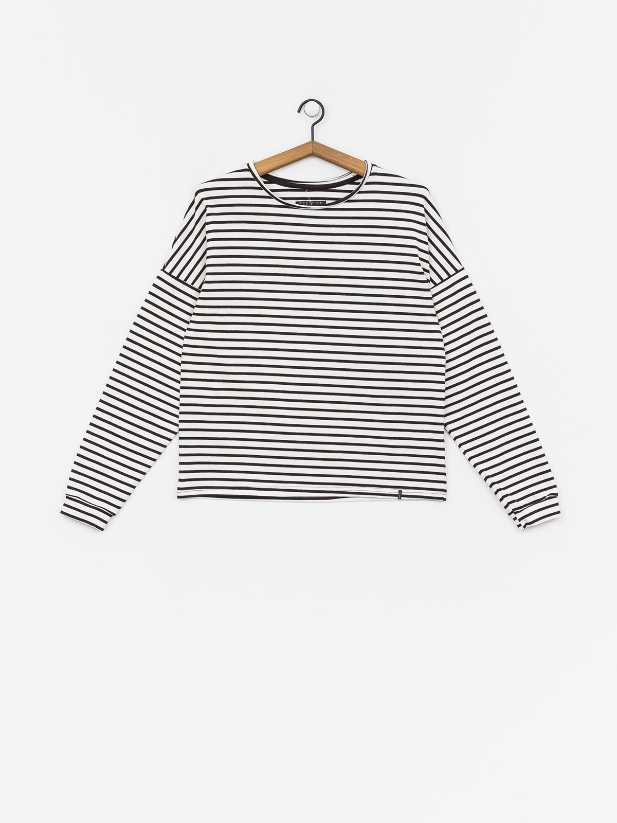 Longsleeve The Hive Stripes Wmn (white/black)