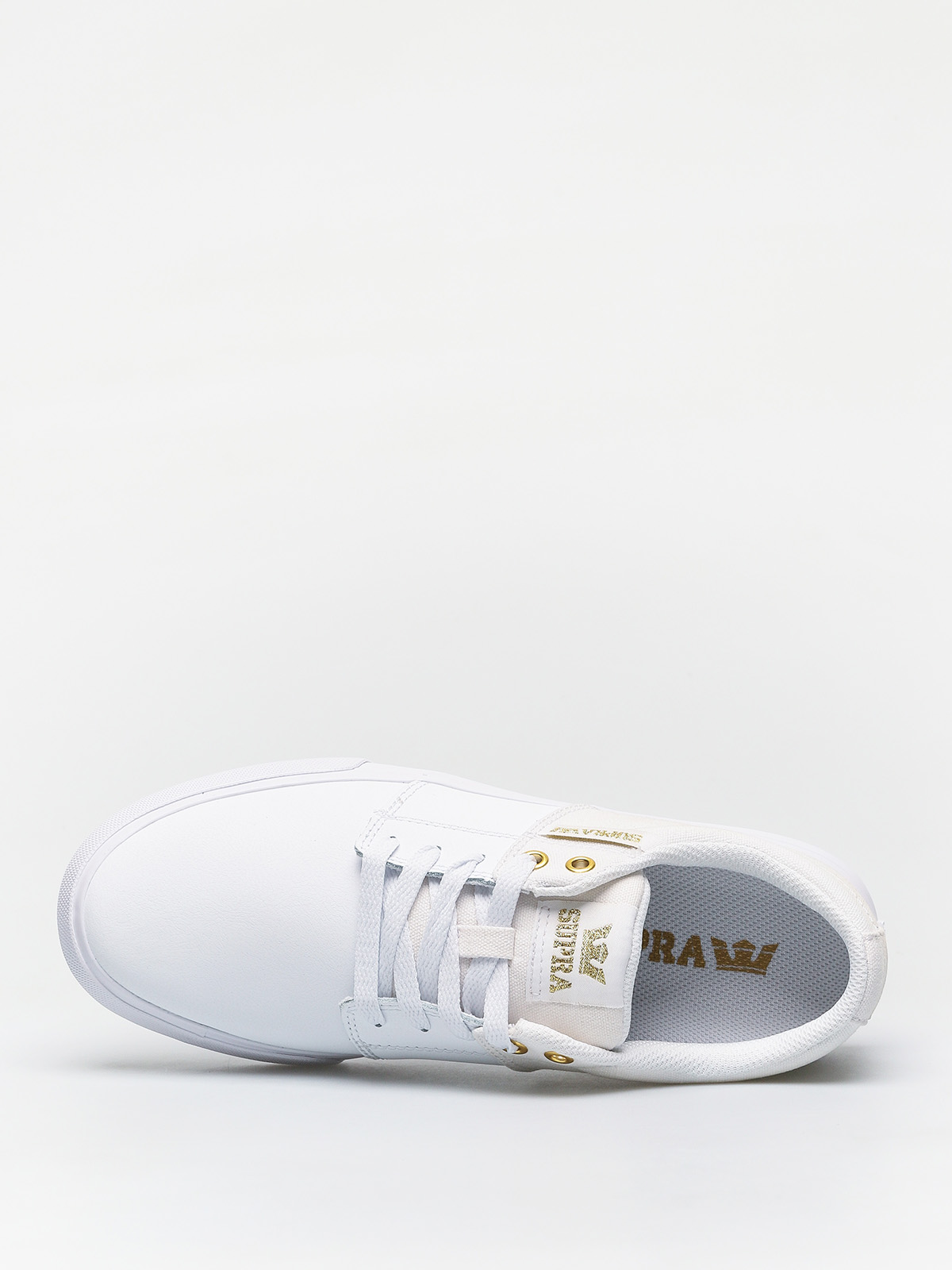 Buty Supra Stacks Vulc II (white/gold white)