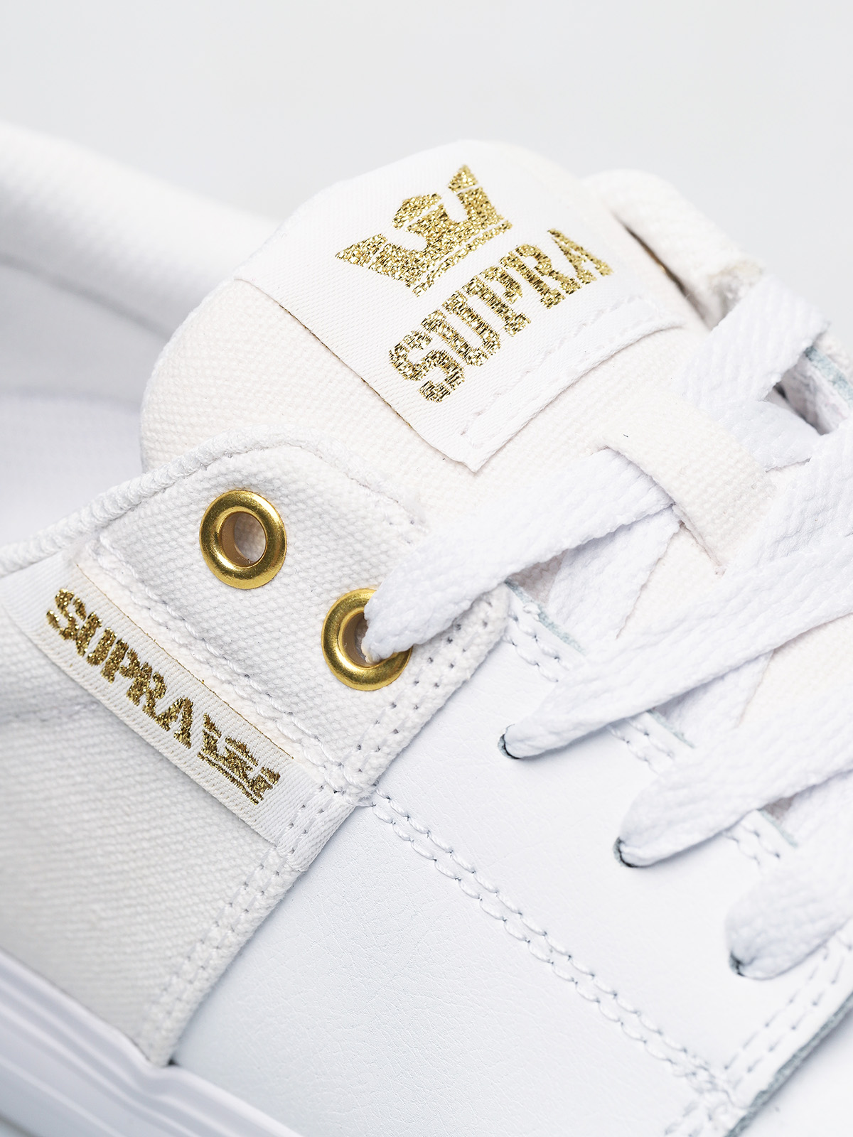 Buty Supra Stacks Vulc II (white/gold white)