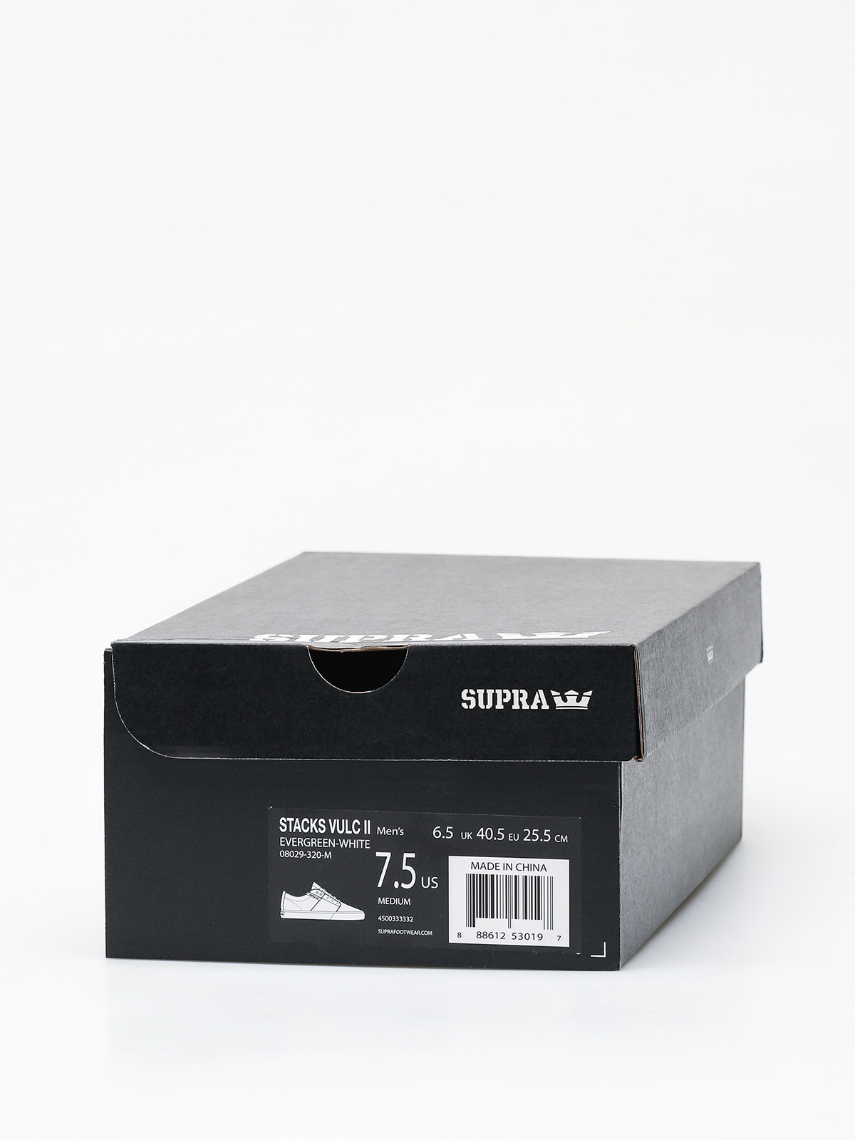 Buty Supra Stacks Vulc II (evergreen white)