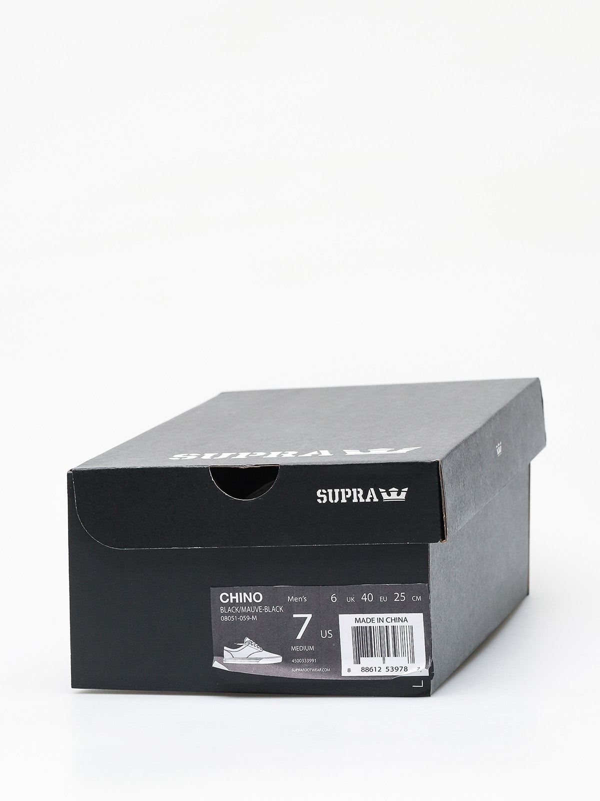 Buty Supra Chino (black/mauve black)
