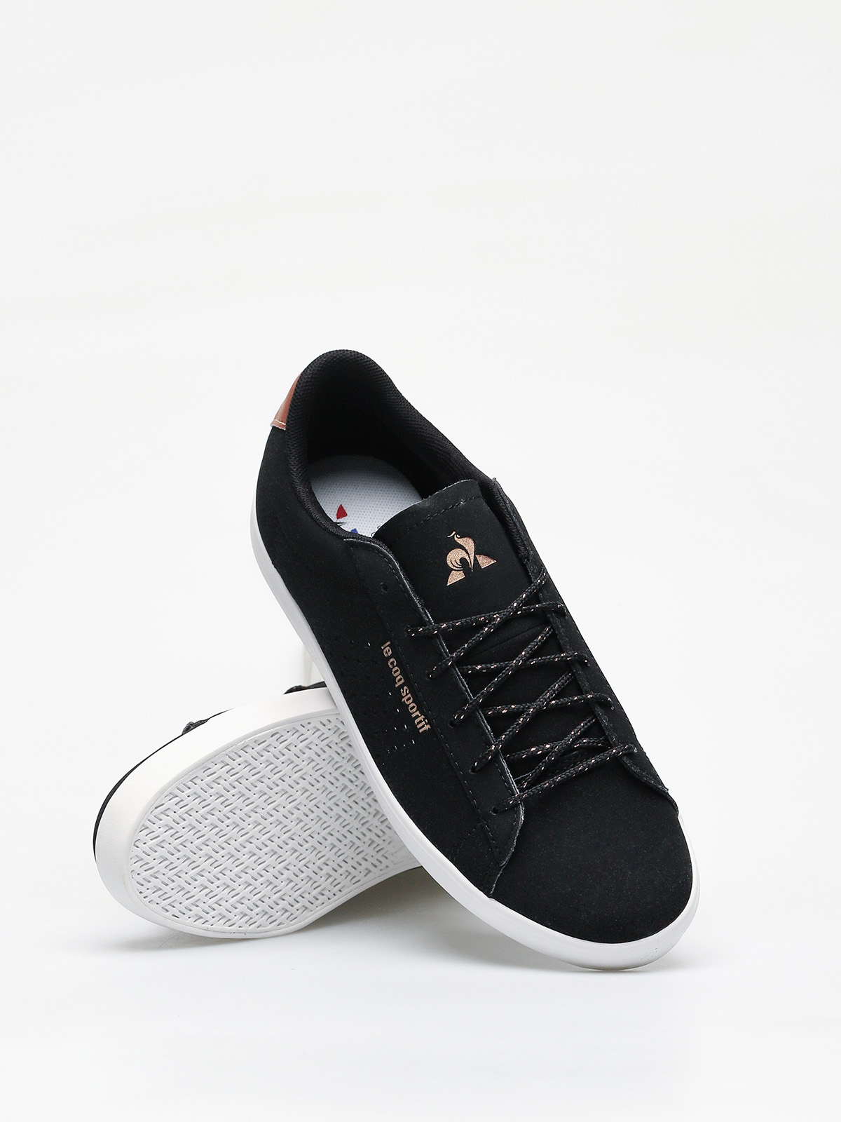 Buty Le Coq Sportif Agate Metallic Wmn (black/rose gold)