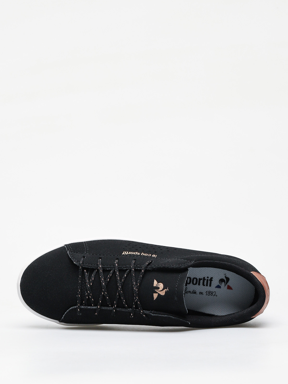 Buty Le Coq Sportif Agate Metallic Wmn (black/rose gold)