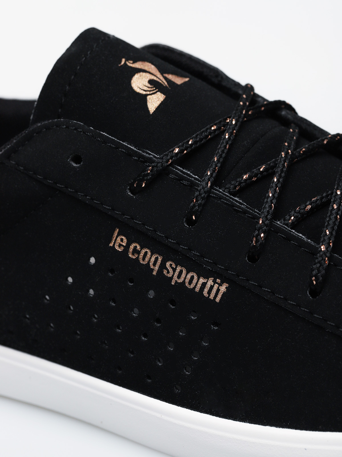 Buty Le Coq Sportif Agate Metallic Wmn (black/rose gold)