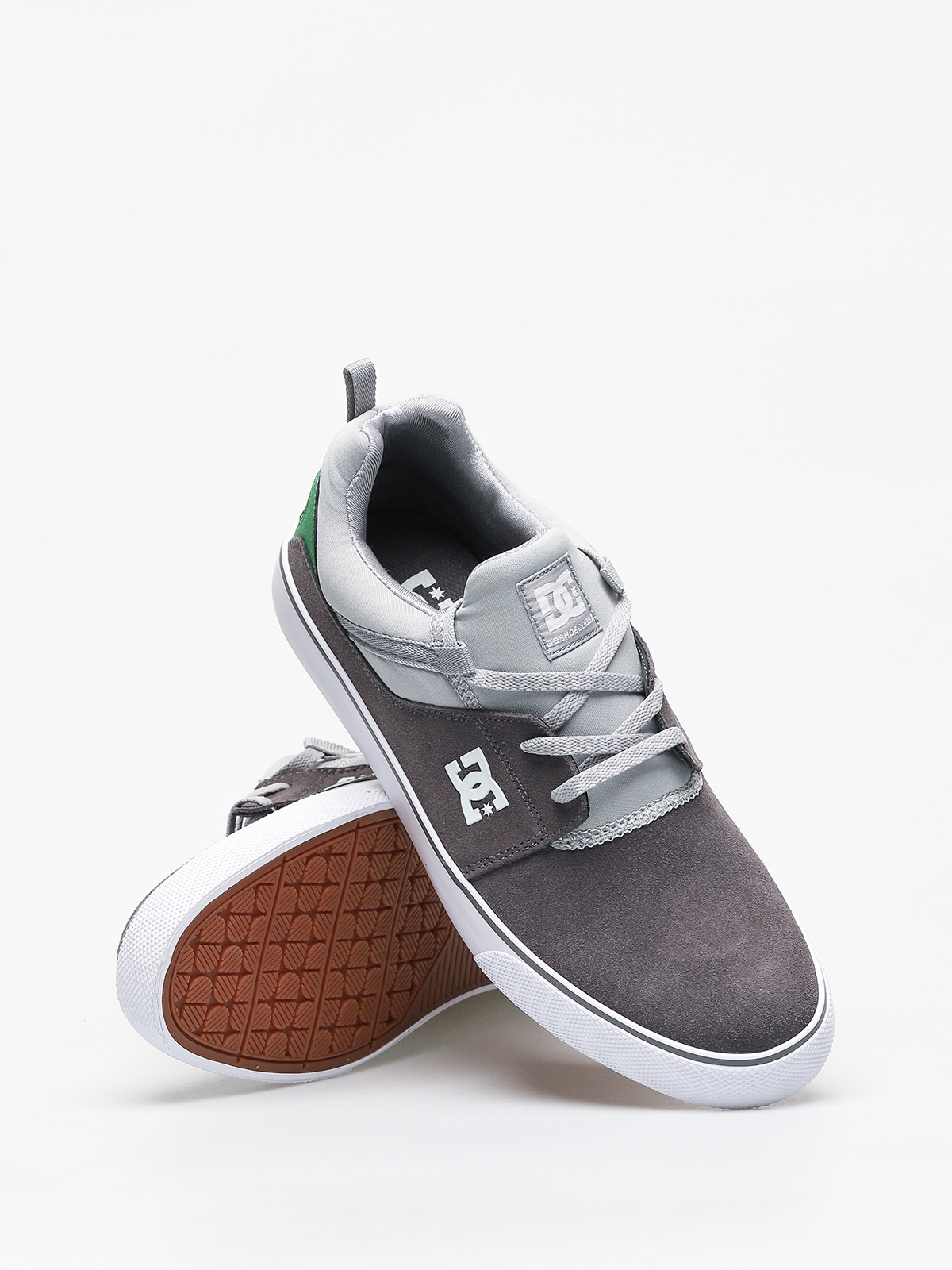 Buty DC Heathrow Vulc (grey/grey/green)