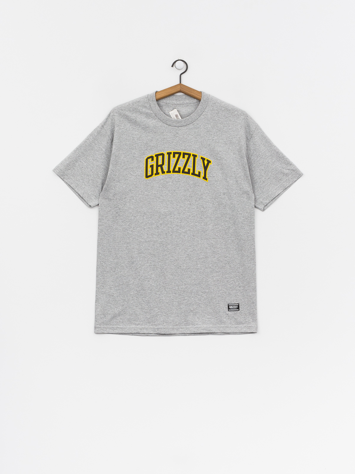 T-shirt Grizzly Griptape University (grey heather)
