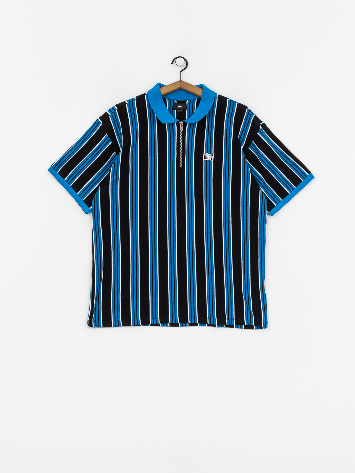 Polo OBEY Radar Classic Zip (sky blue/multi)