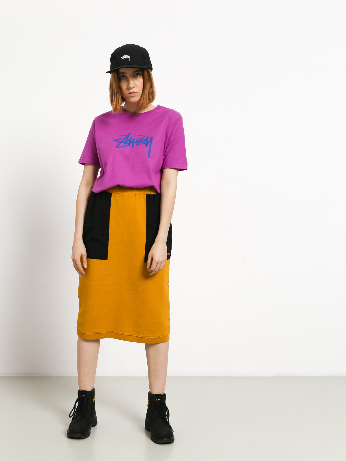Spódnica Stussy Simone Contrast Pocket Wmn (gold)