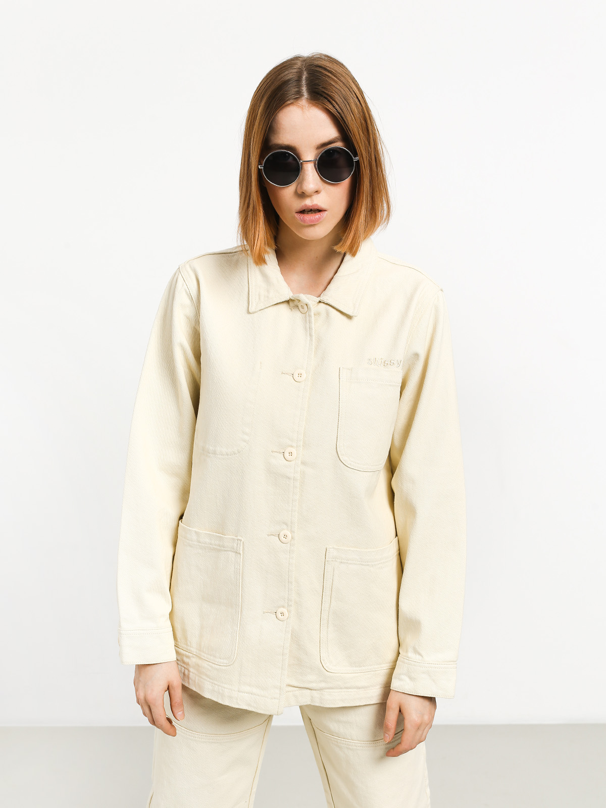 Kurtka Stussy Aurora Washed Chore Wmn (natural)