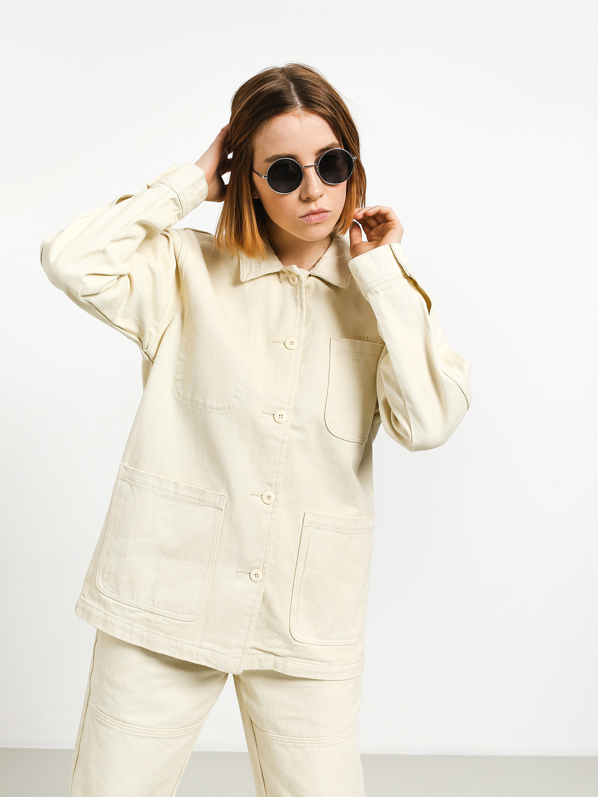 Kurtka Stussy Aurora Washed Chore Wmn (natural)