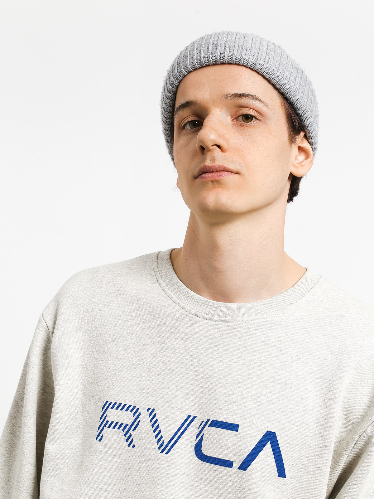 Bluza RVCA Blinded (snow marle)